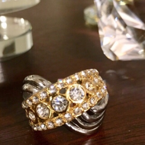 Crystal Stainless Steel Ring - Picture 7 of 7